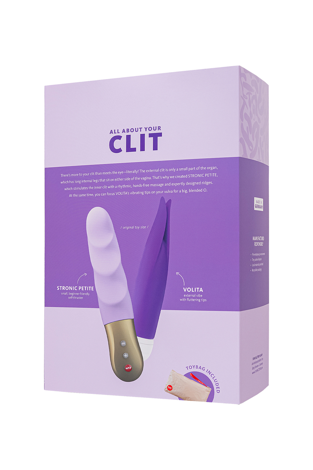 Подарочный набор Fun Factory  ALL ABOUT YOUR CLIT SET, женский