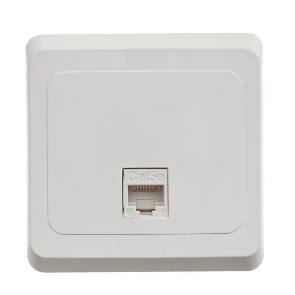 ЭТЮД С/У РОЗЕТКА компьютерная RJ45 кат.5e, БЕЛЫЙ