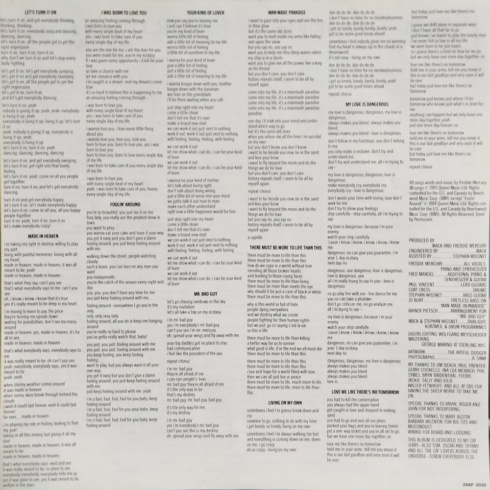Freddie Mercury / Mr. Bad Guy (LP)