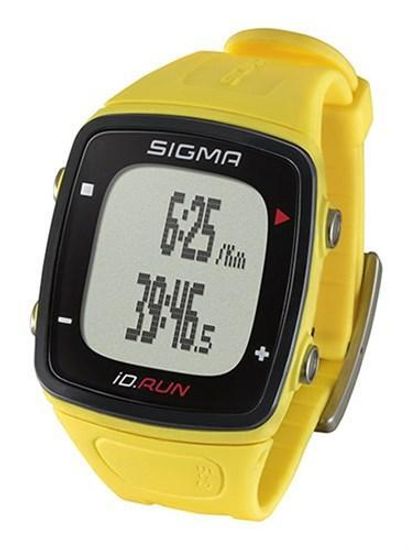 Пульсометр Sigma iD.Run 24810 желтые, 6 функций