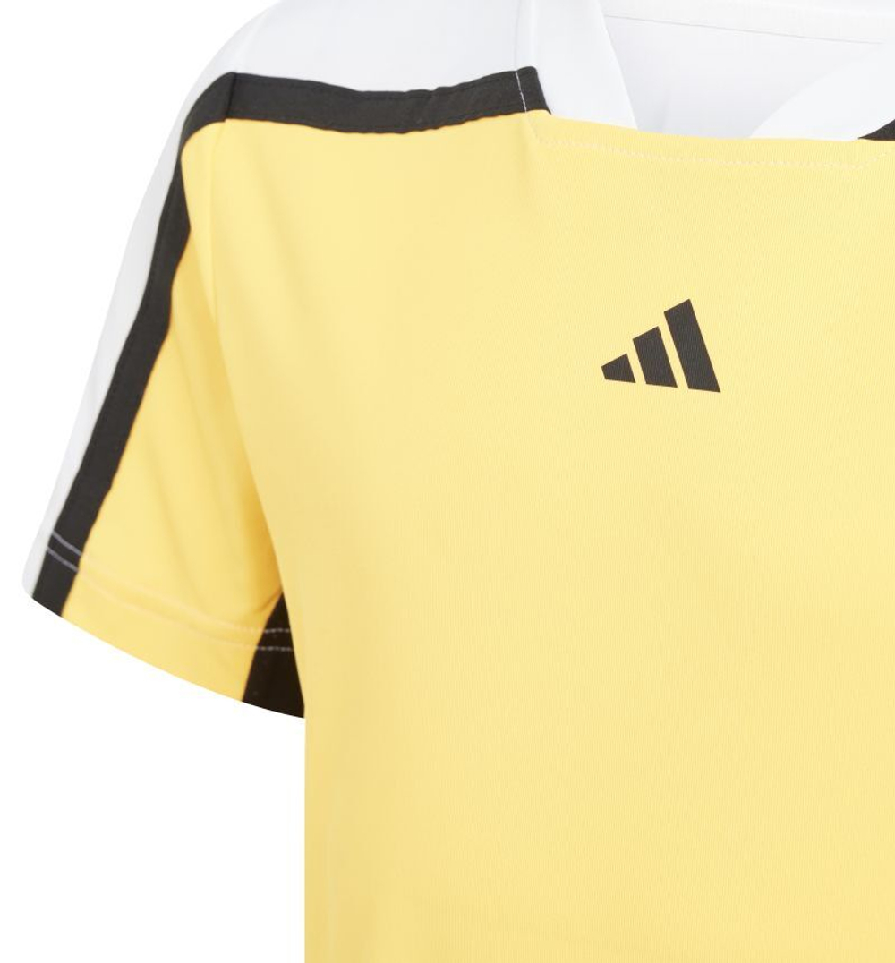 Футболка для мальчика теннисная Adidas Boys Heat.Rdy Pro T-Shirt - orange/white