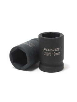 Головка ударная 19мм 1/2''6гр. Forsage F-44519