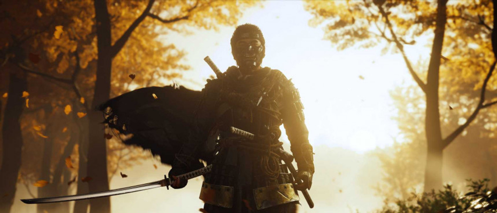 Ghost of Tsushima Director's Cut (Призрак Цусимы) (диск для PS4, полностью на русском языке) (обложка на русском языке)