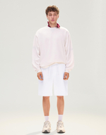 Мужские бермуды из футера с начёсом - BERSHKA