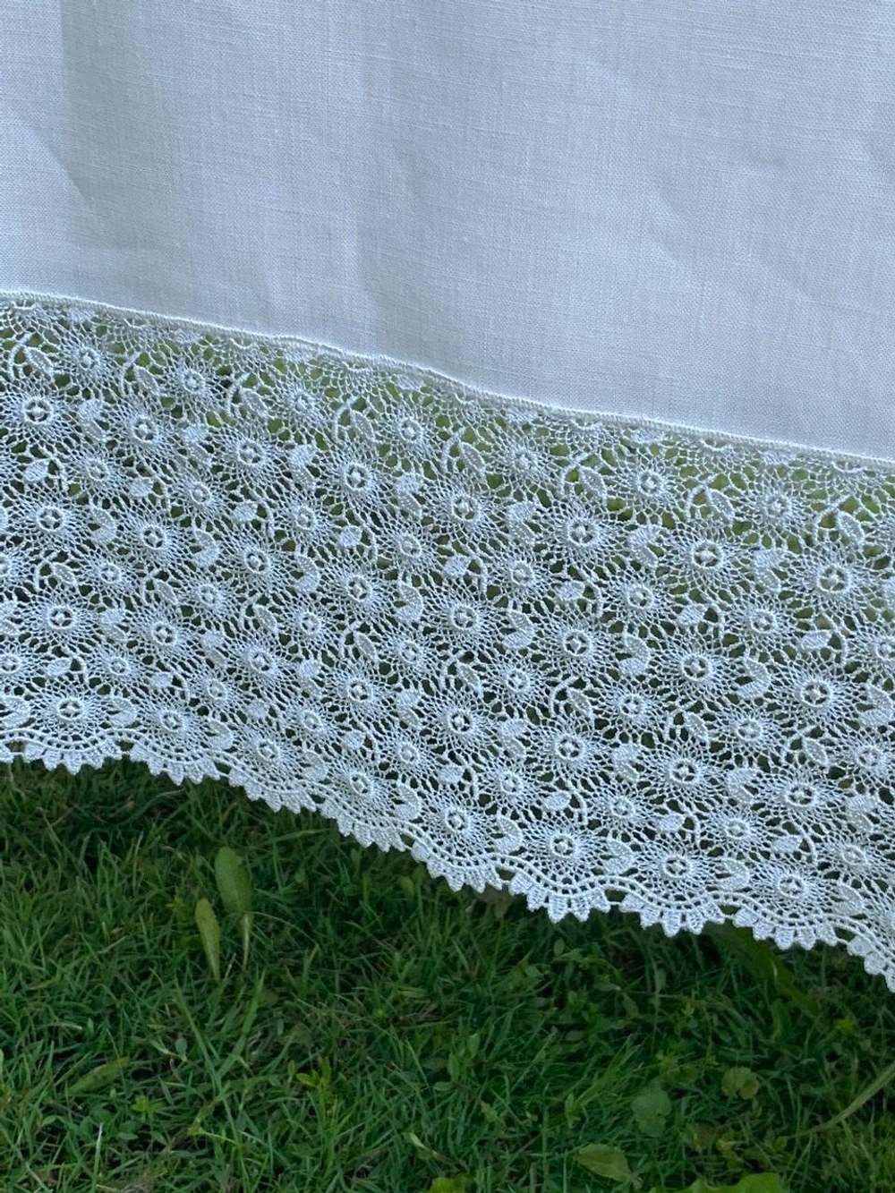 Скатерть 180x300 и 12 салфеток Palombella Guinone Elite сливочные