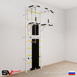 Шведская стенка Sv Sport 583 (Турник стандарт/Брусья/Скамья/Трапеция)