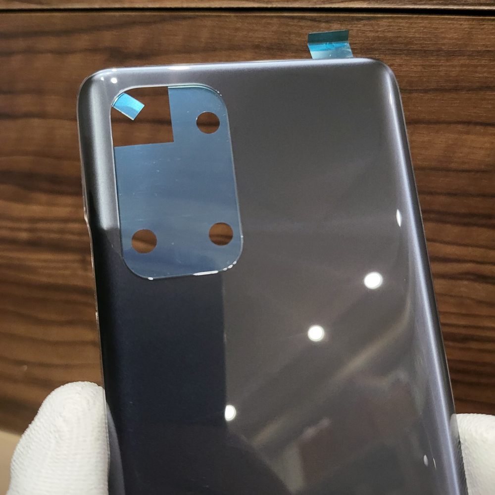 Крышка для Redmi Note 10 Pro - оригинальная задняя стеклянная панель (Тёмно - серого цвета)