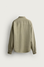 РУБАШКА RELAXED FIT ИЗ СТРУЯЩЕЙСЯ ТКАНИ — ZARA · 5566/150