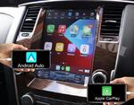 Магнитола для Nissan Patrol Y62, Infiniti QX56/QX80 2010-2019 (поддержка Bose, 360 и мониторов) - Kuberg ZF-1808-Q6 вертикальный экран в стиле "Тесла" на Android 11, CarPlay, 4G SIM-слот