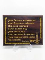 Декорация настенная/Плакетка Омар Хайям