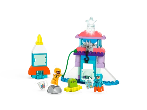 Конструктор LEGO Duplo 10422 Приключение на космическом шаттле, 3в1