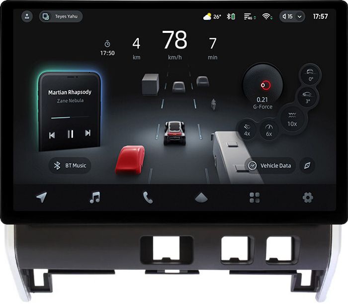 Магнитола для Nissan Serena C27 2016-2019 (рамка матовая) - Teyes CC4-PRO монитор 13" 2K QLED на Android 13, Быстрейшая, Snapdragon 778G, ИИ, CarPlay, DSP, 4G SIM-слот