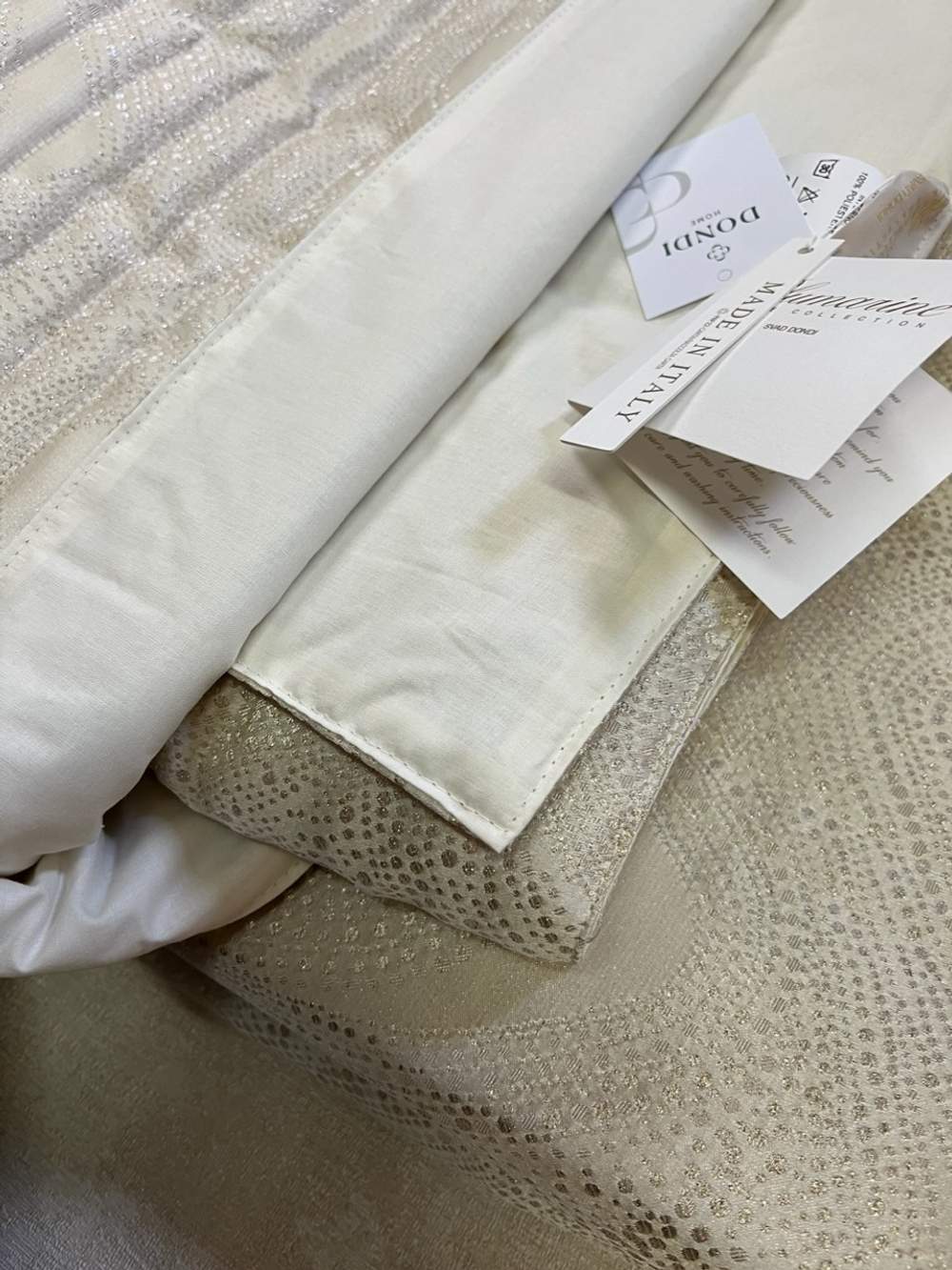 Покрывало 270x270 Blumarine Crystelle avorio
