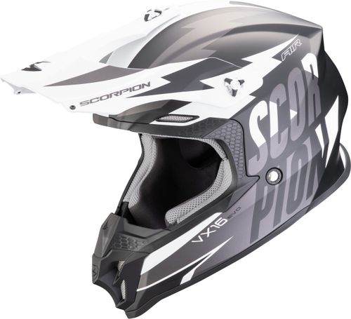 Купить  Кроссовый Scorpion EXO VX-16 Evo Air Slanter / Матовый / Черно-серый