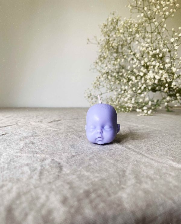 Свеча Bobblehead Лиловый (Французское печенье)
