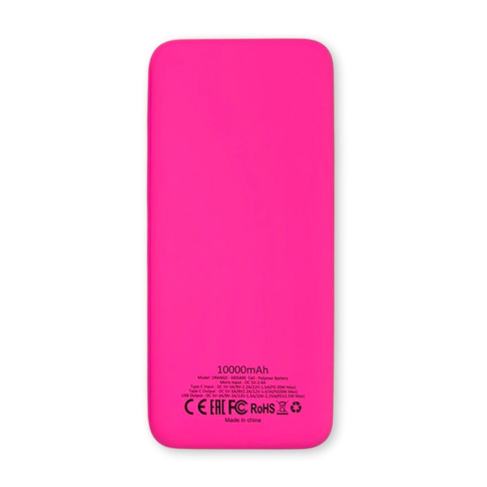 Внешний аккумулятор Kris soft touch, 10000mAh