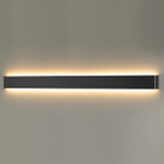 4294/40WL HIGHTECH ODL22 439 черный/металл Настенный светильник IP20 LED 40W 3245Лм 3000K FRAMANT