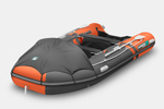 Надувная лодка (НДНД) GLADIATOR E450PRO оранжево/тёмно-серый