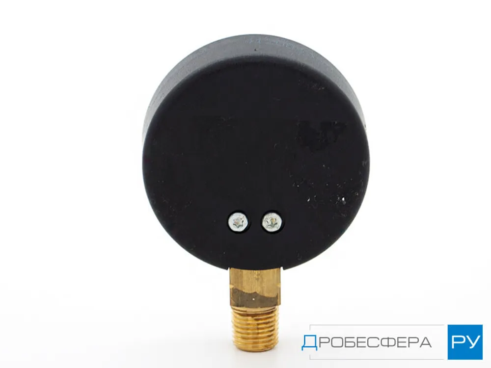 Манометр для компрессора 40 бар (4 МПа) радиальный R 1/4" диаметр 62 мм арт. M063-R40