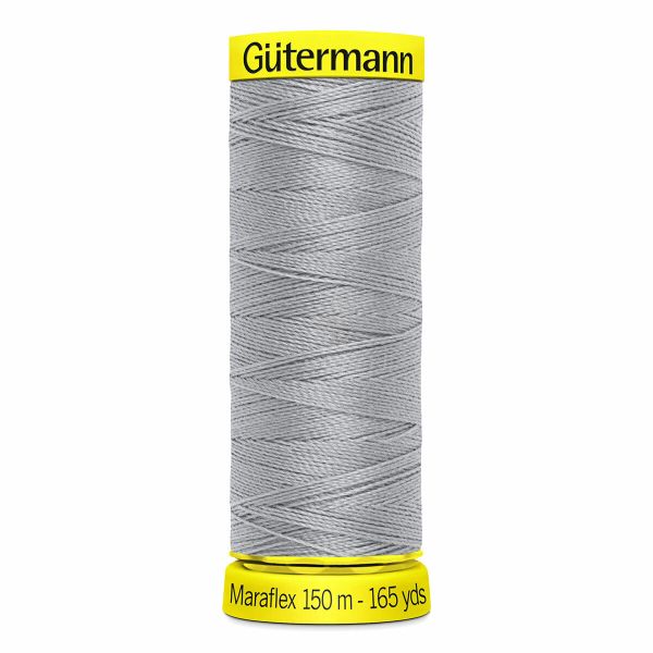 Нитки для трикотажа Gutermann Maraflex 120 (150 метров), 5 кат. | 038 св.серый