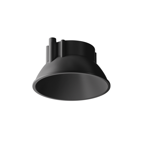 Декоративная черная рамка-отражатель для светильников серии Alfa LED Maytoni Accessories Ring8-10W-RD-B