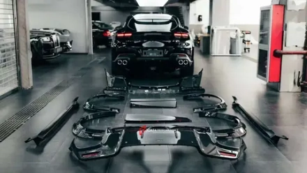 Карбоновые детали в заводском стиле для Ferrari Purosangue 2023+ Феррари Пуросанг OEM