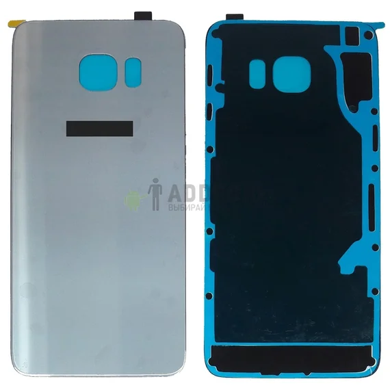 Задняя крышка для Samsung Galaxy S6 Edge Plus SM-G928F серебристая