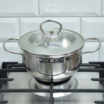 Кастрюля 1,6л нерж индукция "Premium mini pot"