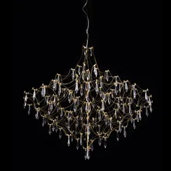 Подвесная люстра Mira 10259/1000 Gold Asfour Loft It