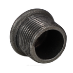 Заглушка чугун Ду 50 (2") НР Fittex PLUS
