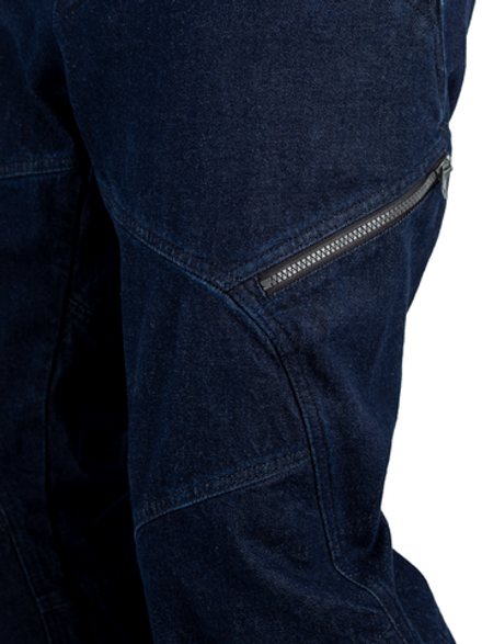 Мотоштаны Starks джинсовые CITY ZEN , муж., Comfort fit, CORDURA, Синий, Rinsed wash (40)