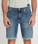 Джинсовые шорты CALVIN KLEIN JEANS - голубой(J30J324874)