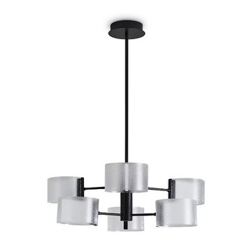 Потолочная люстра LED 35W 3000K FR5541CL-L30B чёрный Ice Freya