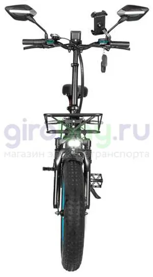Электровелосипед Syccyba F10 Pro 2025 года (48V/15Ah) - Синий обод фото №13