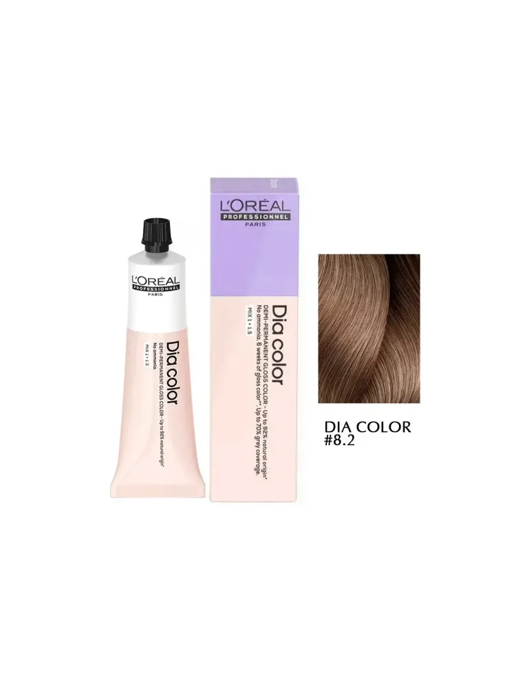 L'Oreal Professionnel Dia Color в оттенке 8.2 (Светлый блондин перламутровый)