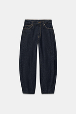 ДЖИНСЫ TAPERED С ВЫСОКОЙ ПОСАДКОЙ — ZW COLLECTION — ZARA