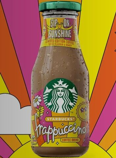 Starbucks напиток молочно-кофейный Frappuccino со вкусом ириски и меда 250 мл (Дания)