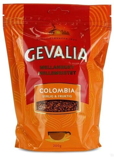 Кофе растворимый Gevalia Colombia 200 г (из Финляндии)