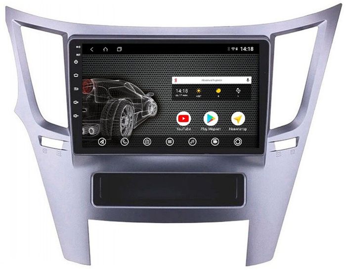 Магнитола для Subaru Legacy, Outback 2009-2015 - AK442R9-MTK Android 10
