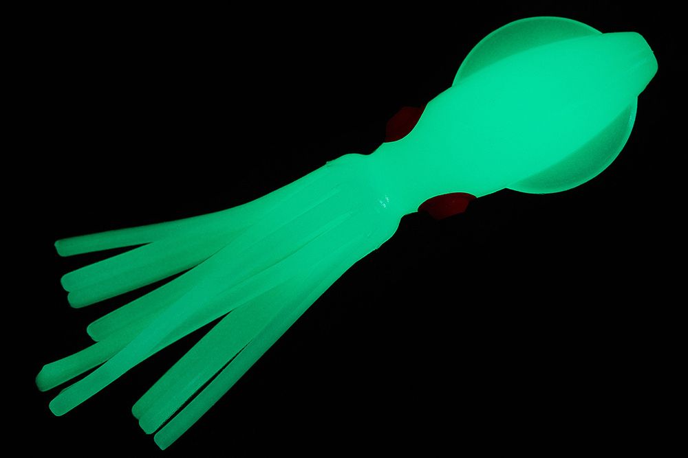 Приманки HIGASHI Squid 11 (set-10pcs) #01 (Light Blue Glow)