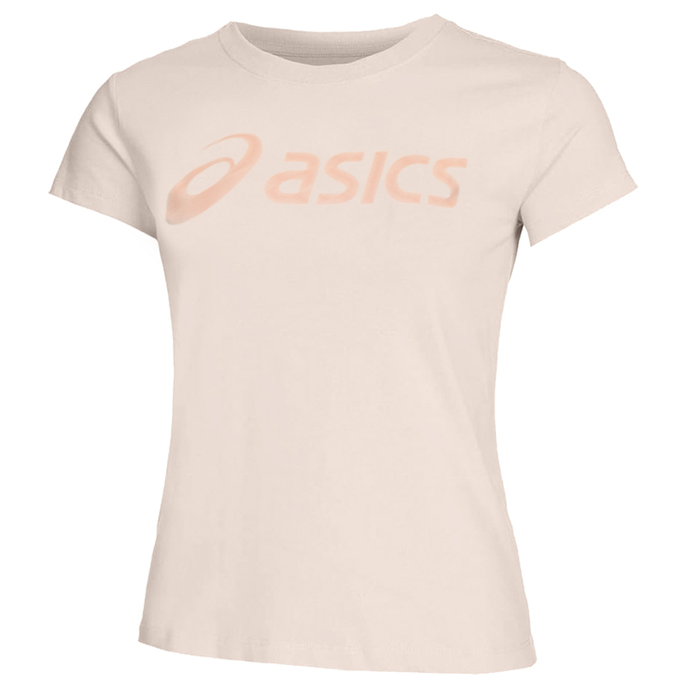 Женская теннисная футболка Asics Big Logo Tee - Розовый