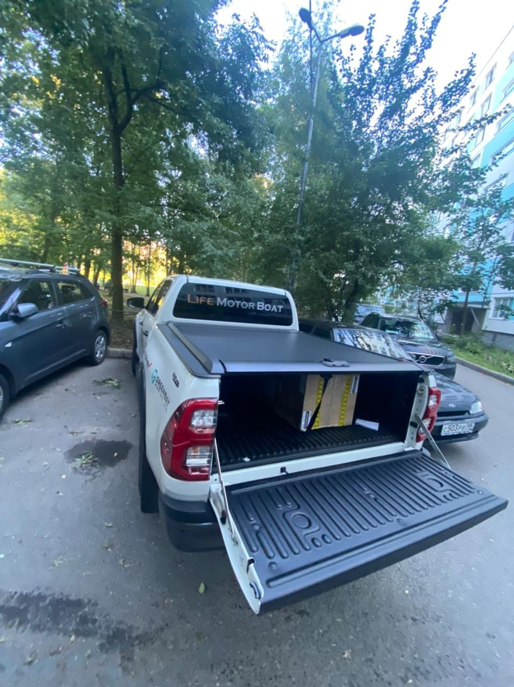 Механическая сдвижная роллета для Toyota Hilux