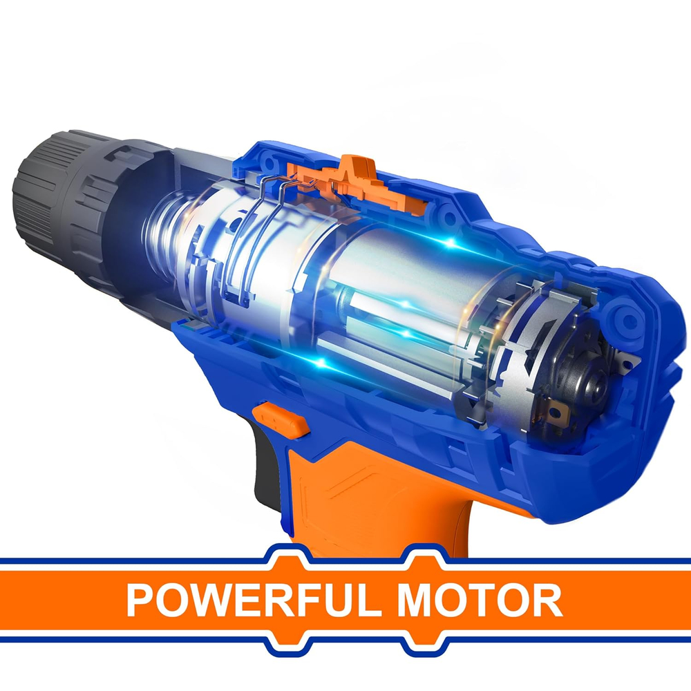 Шуруповерт аккумуляторный WADFOW WCDP511 20 В 35 Нм