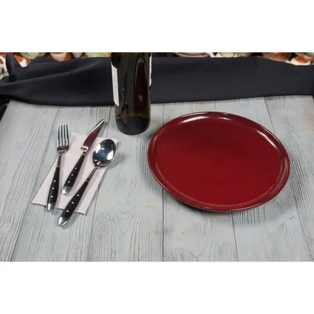Тарелка d 26,5 см h2,5 см Evolution Dark Red P.L. Proff Cuisine [1]