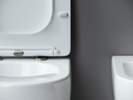 Подвесной унитаз Метрополь (Metropol) Безободковый (Rimless) белый