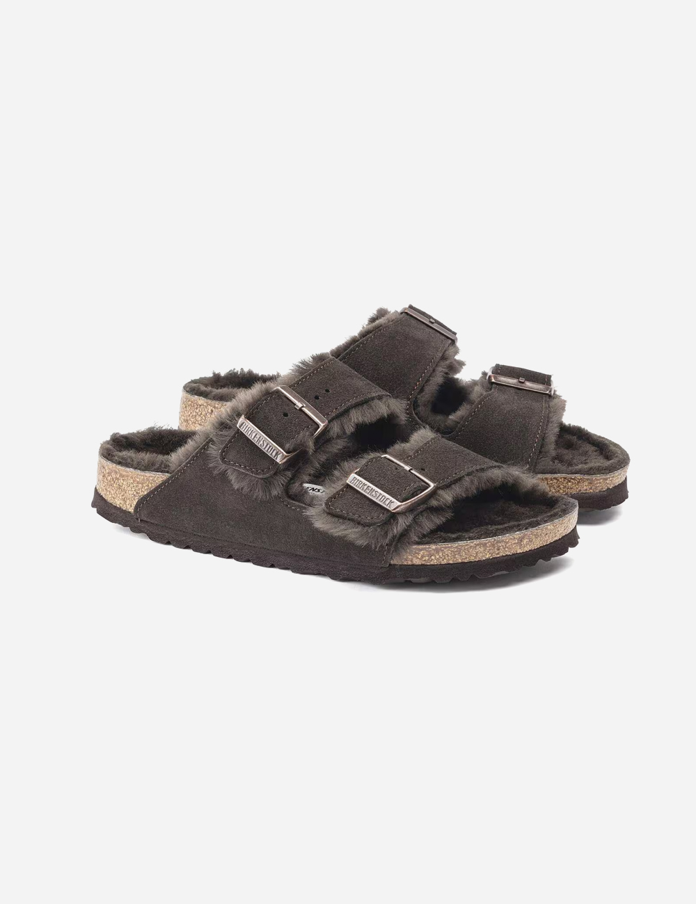 Birkenstock Arizona Shearling Suede "Mocca"