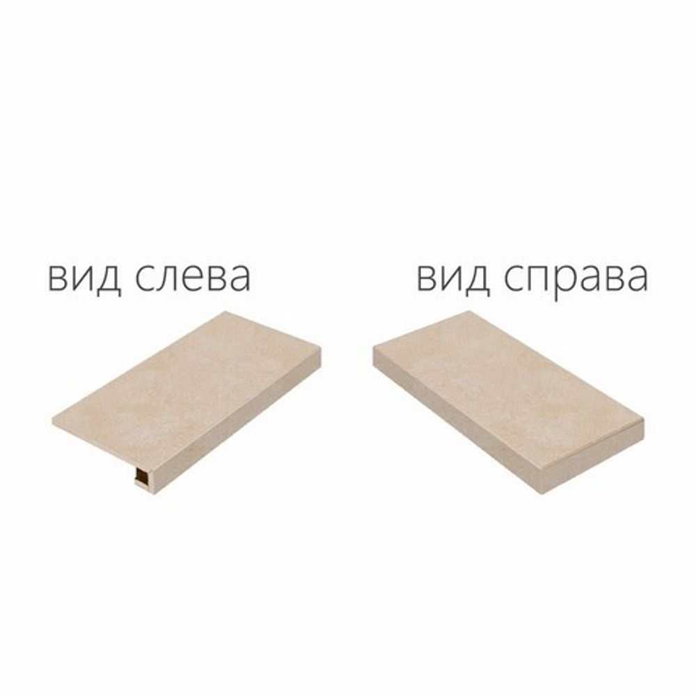 Ступень Materia Magnesio Scalino Ang.Dx (Угловая Правая) Cer 33x120