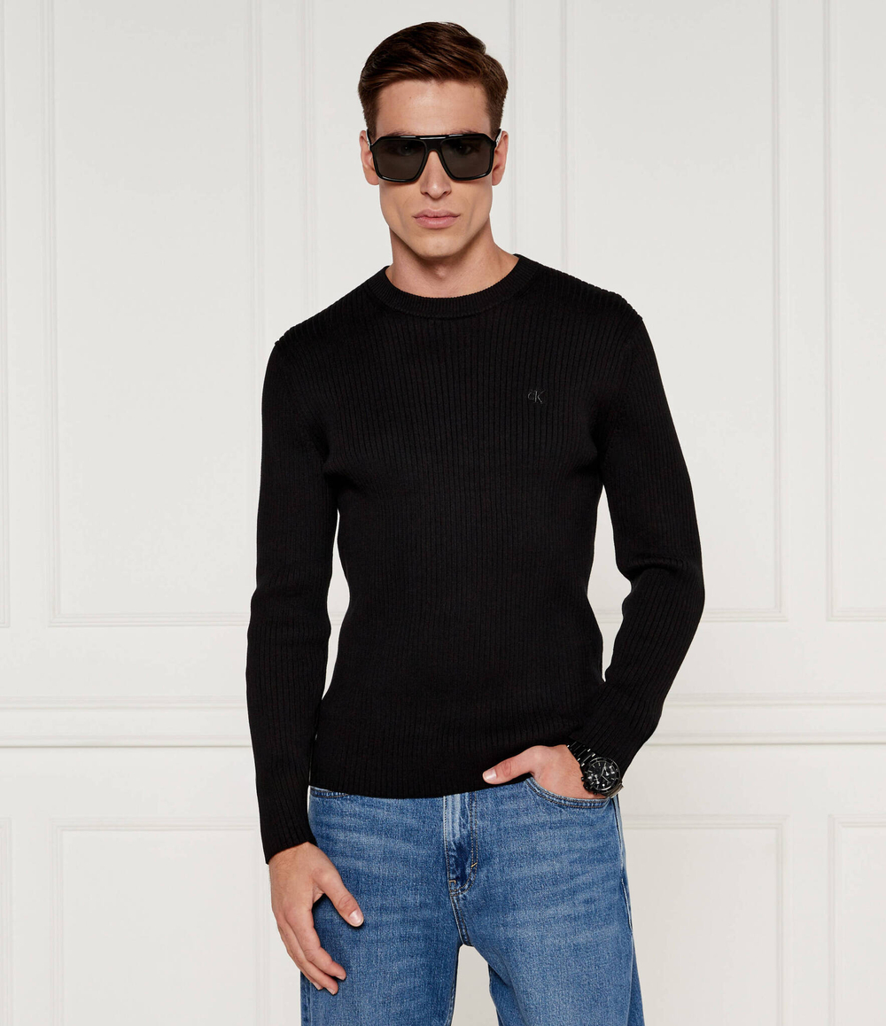 Свитер CALVIN KLEIN JEANS - черный(J30J326265)