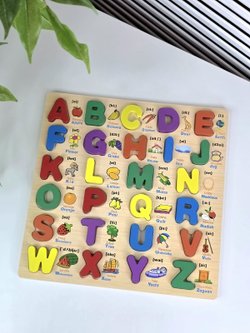 Игровой развивающий набор Английский алфавит деревянный