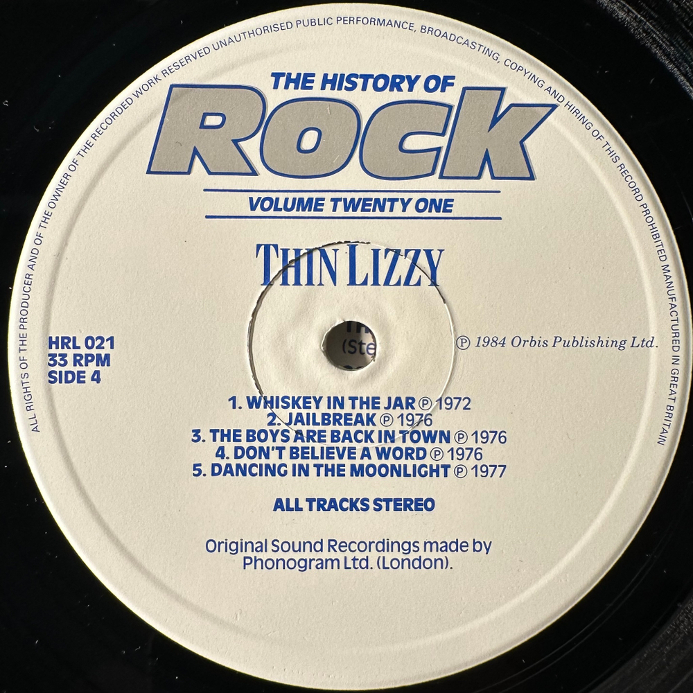 The History Of Rock 21 (Англия 1983г.) 2LP